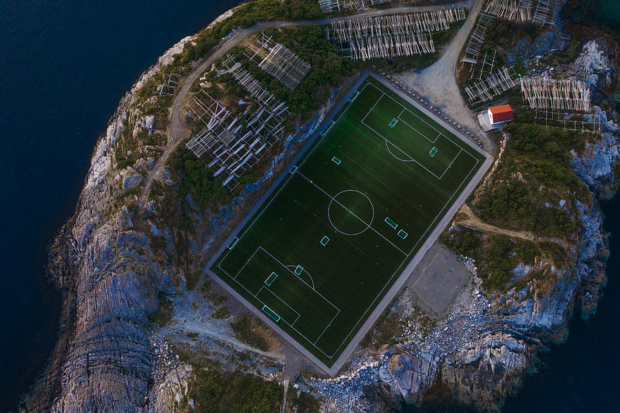 The Furthest Football Field Photograph by Bingo Z