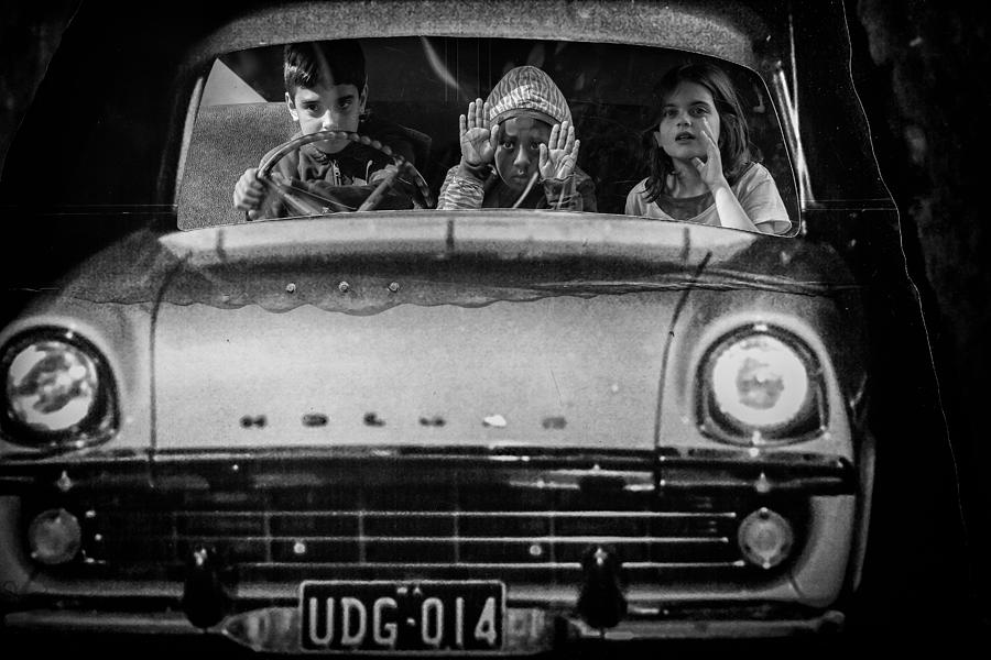 Car Photograph - The Gang by Gloria Salgado Gispert