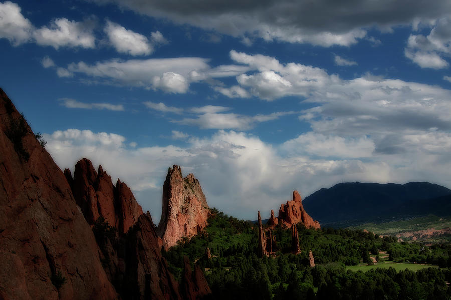 The Garden of the Gods Photograph by Dan Friend