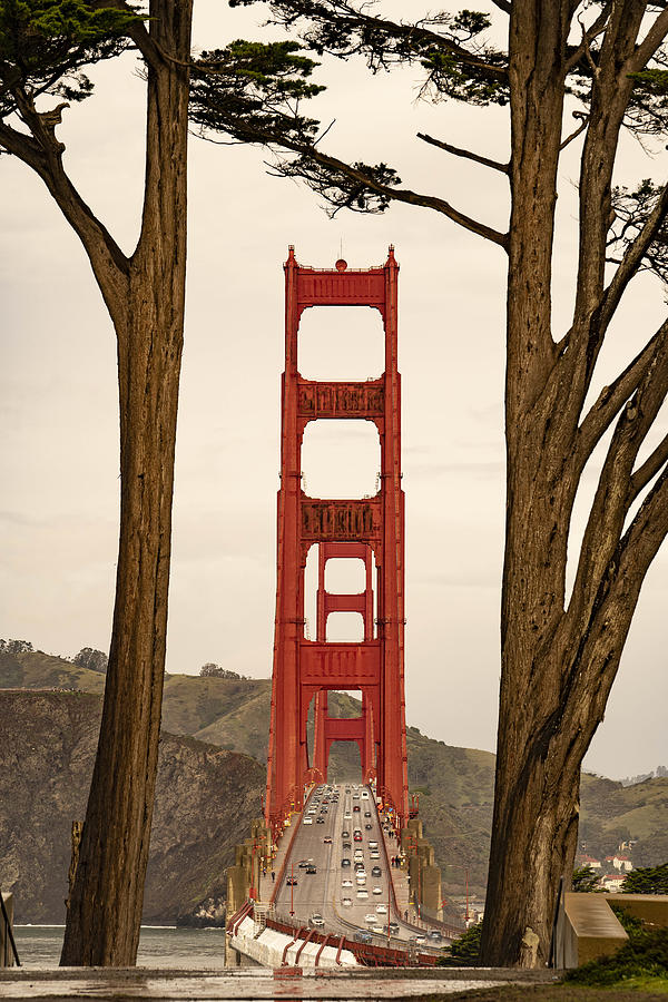 Landscape Photograph - The Gate To The Golden Gate Bridge by Jk Cao