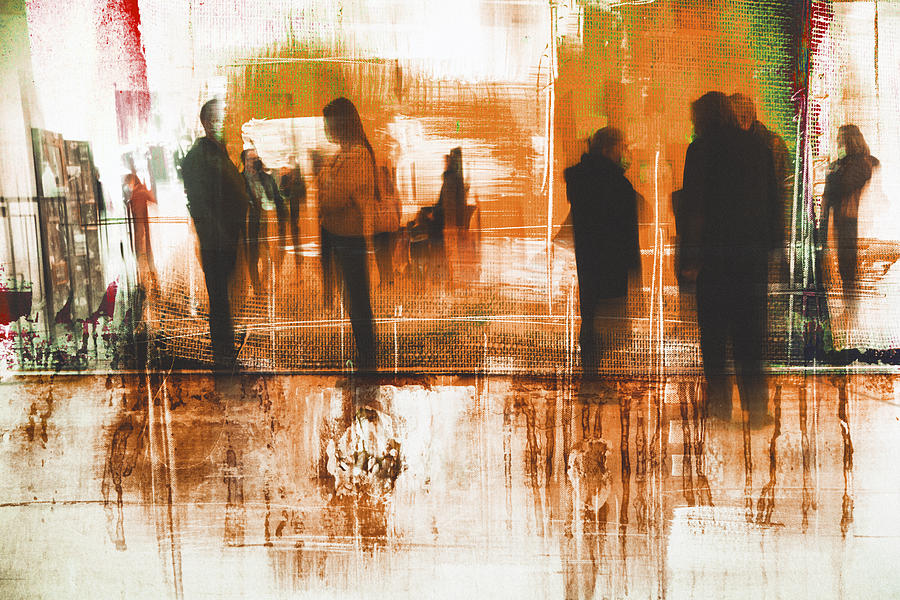 Impressionism Photograph - The Gathering by Rudi Jacobs