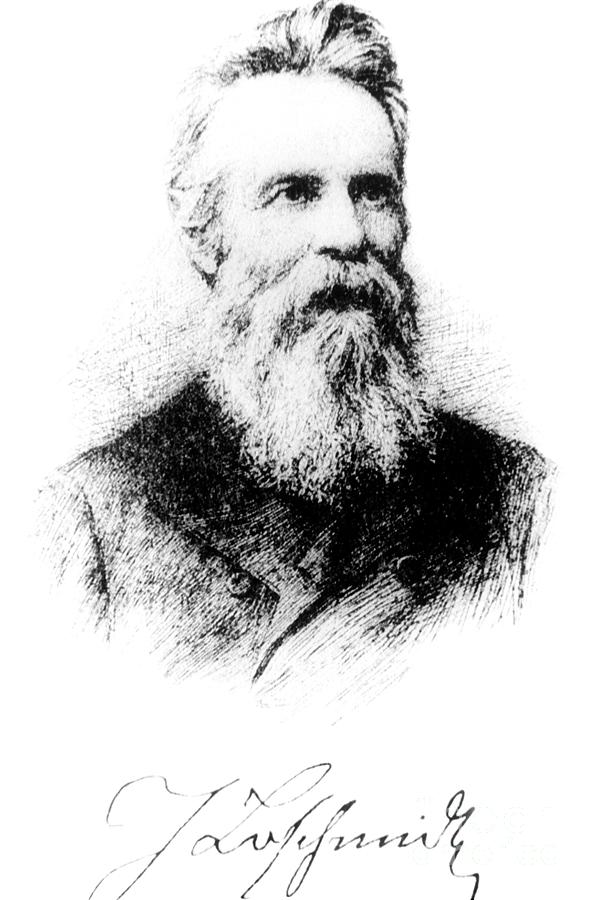The German Physical Chemist J. J. Loschmidt Photograph by Science Photo