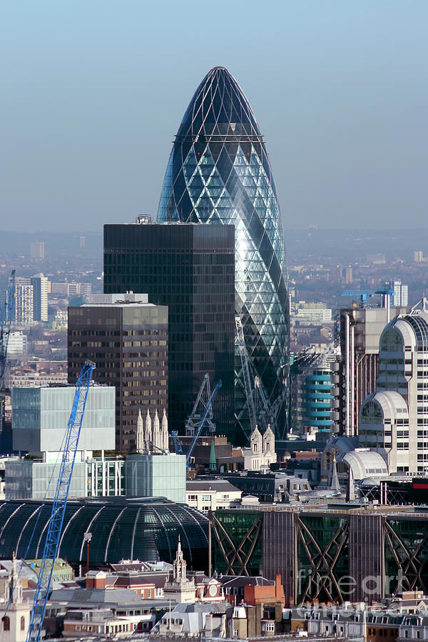 The Gherkin London Photograph by Terri Waters