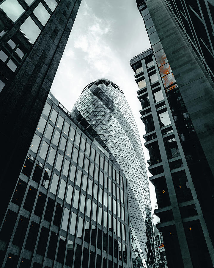 Architecture Photograph - The Gherkin by Yoss Cinematic