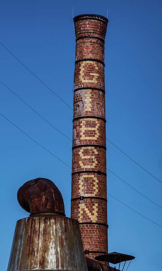 The Gibson Smokestack Photograph by William Christiansen