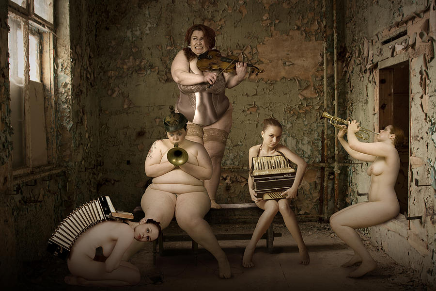The Girl-band Photograph by Christine Von Diepenbroek