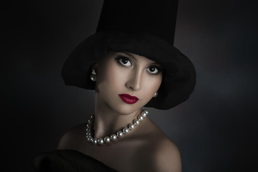 The Girl With The Hat Photograph by Peppe   Tamb