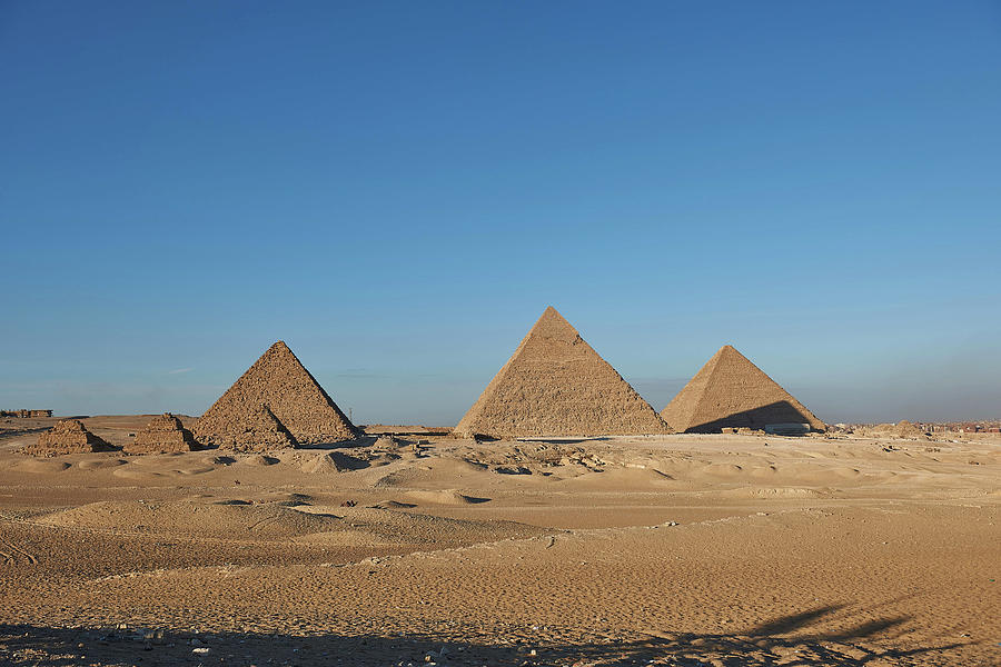 The Giza Pyramids Photograph by Yehia Asem El Alaily