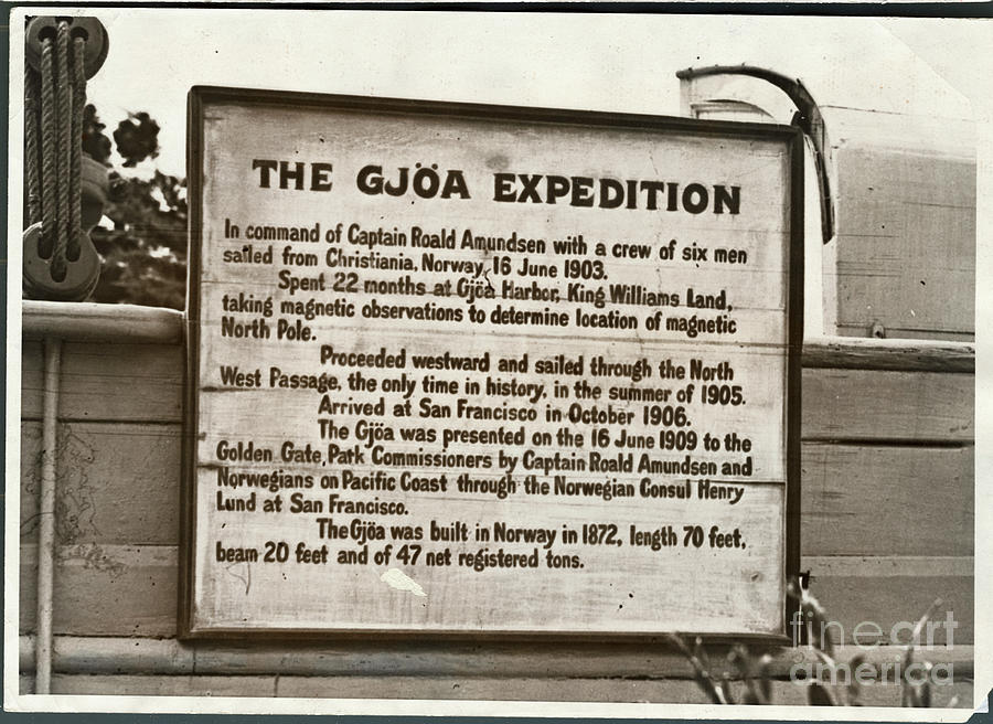 The Gjoa Expedition Photograph by Bettmann