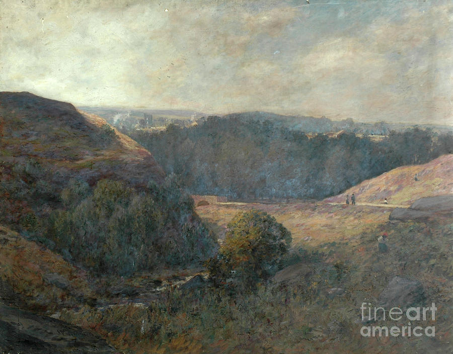 The Glen, Eldwick Painting by William Charles Rushton