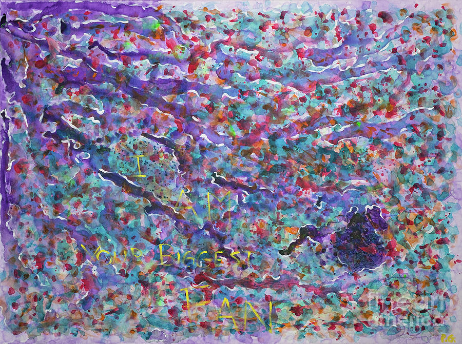 Goal Painting - The Goal Painting by Piercarla Garusi Goal Painting - The Goal Painting by Piercarla Garusi
