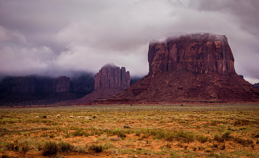 Monument Valley Photograph - The Gods are Watching Over Us by Anthony Cadorin Monument Valley Photograph - The Gods are Watching Over Us by Anthony Cadorin