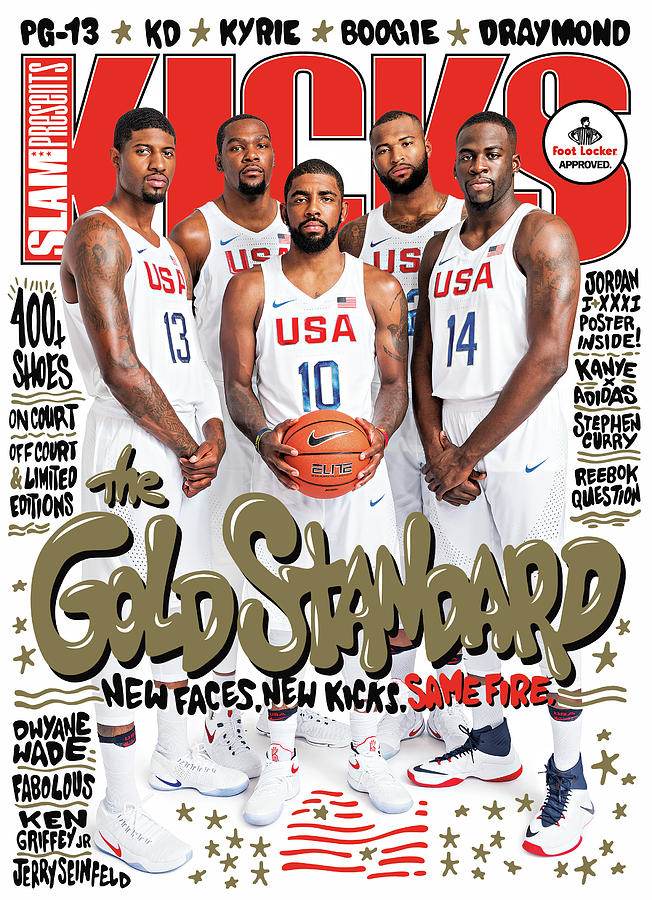 The Gold Standard: New Faces, New Kicks, Same Fire. SLAM Cover Photograph by Tom Medvedich