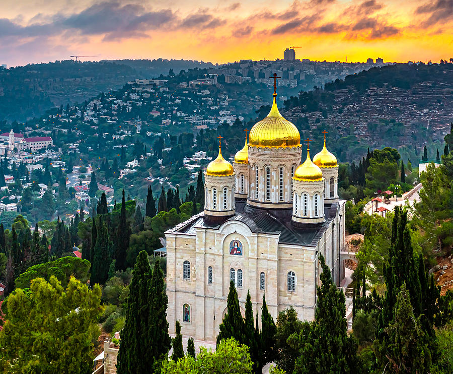 The Golden Church Photograph by Gilad Topaz