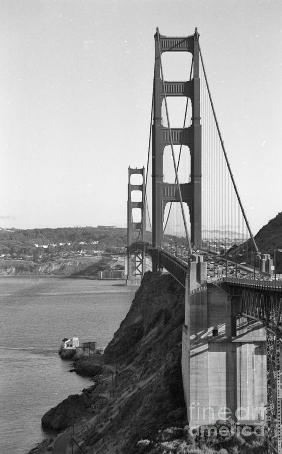 The Golden Gate Bridge 1976 Photograph by Jeni Gray | Pixels