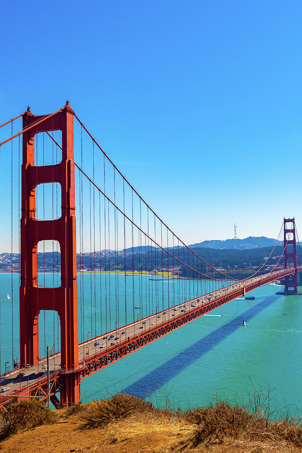 The Golden Gate Bridge V by Debbie Ann Powell The Golden Gate Bridge V by Debbie Ann Powell