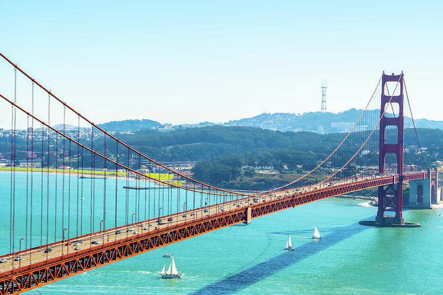 The Golden Gate Bridge I by Debbie Ann Powell The Golden Gate Bridge I by Debbie Ann Powell