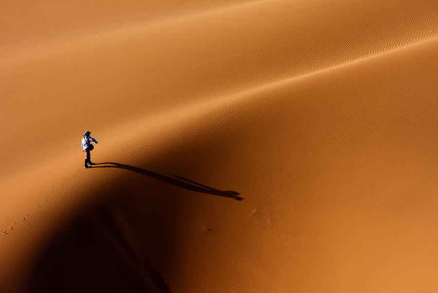 The Golden Light And Long Shadows Photograph by Ebrahim Bakhtari Bonab