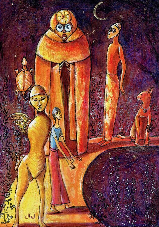 The golden pathway by June Walker The golden pathway by June Walker