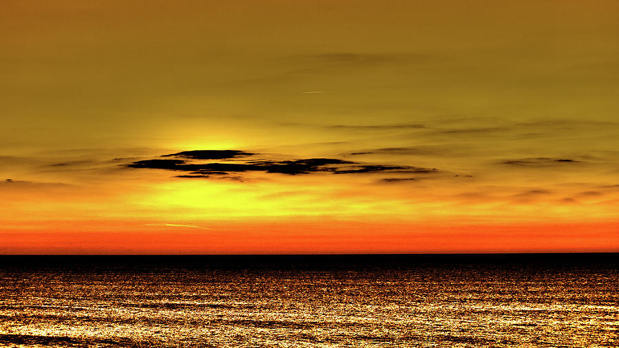 The Golden Sky Photograph by Jorg Becker