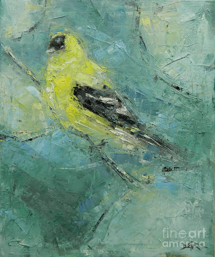 The Goldfinch Painting by Dan Campbell