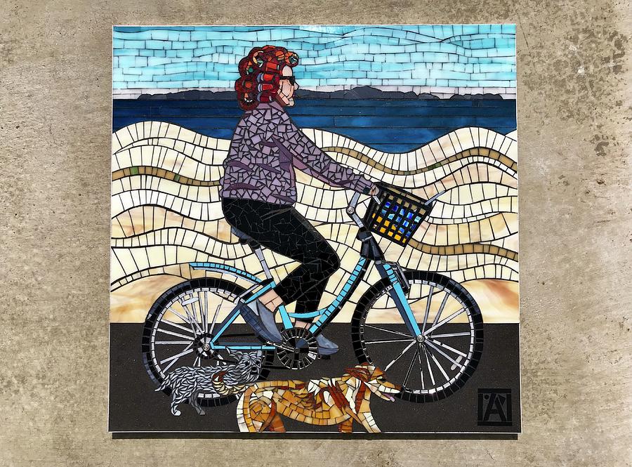 Mosaic Mixed Media - The Good Life by Anne Marie Price Mosaic Mixed Media - The Good Life by Anne Marie Price