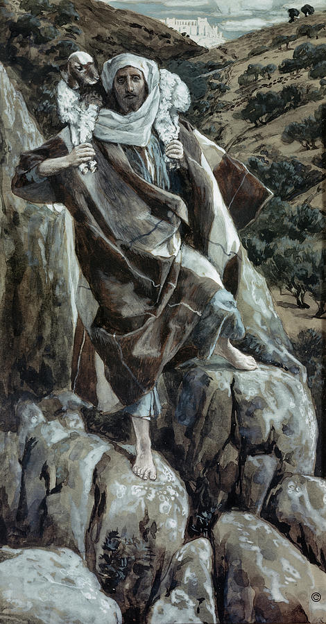 The Good Shepherd By Tissot Painting by James Tissot The Good Shepherd By Tissot Painting by James Tissot