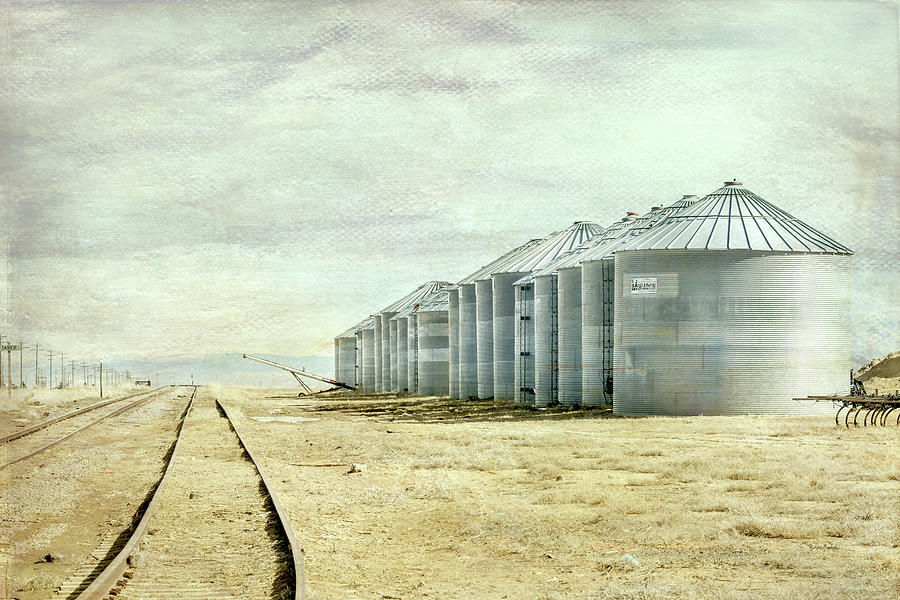 The Grain Bins at Taber by Ramona Murdock The Grain Bins at Taber by Ramona Murdock