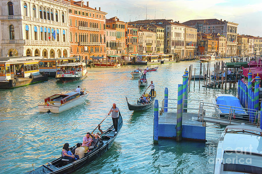The Grand Canal Photograph by Mary Jane Armstrong