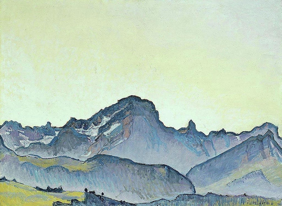 The Grand Muveran, 1911 Painting