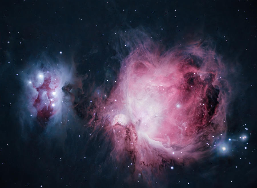 Space Photograph - The Great Nebula In Orion by Magnus Renmyr