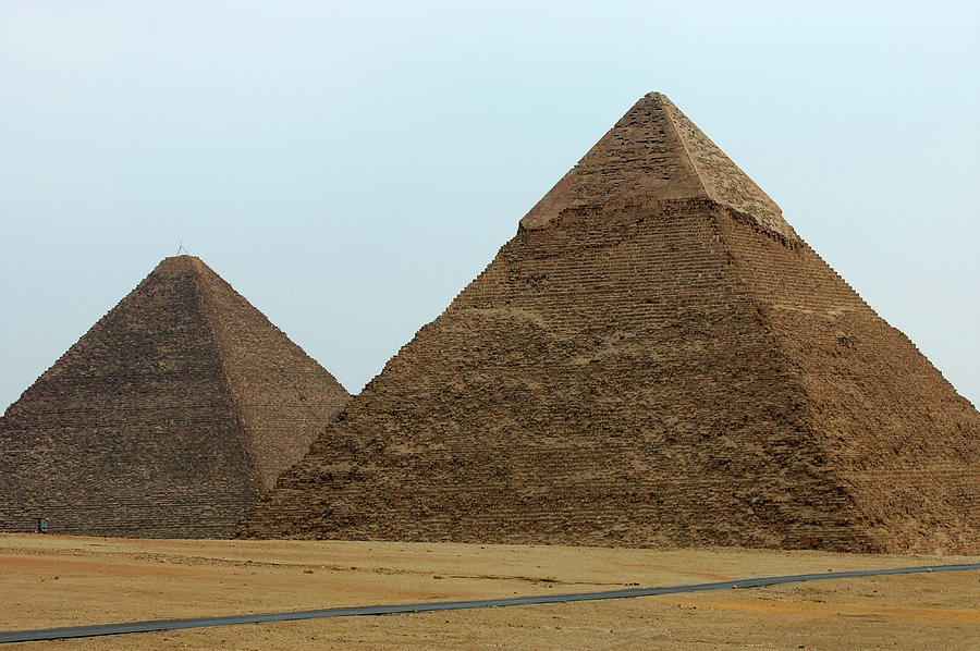 The Great Pyramids Photograph by Mark Duehmig