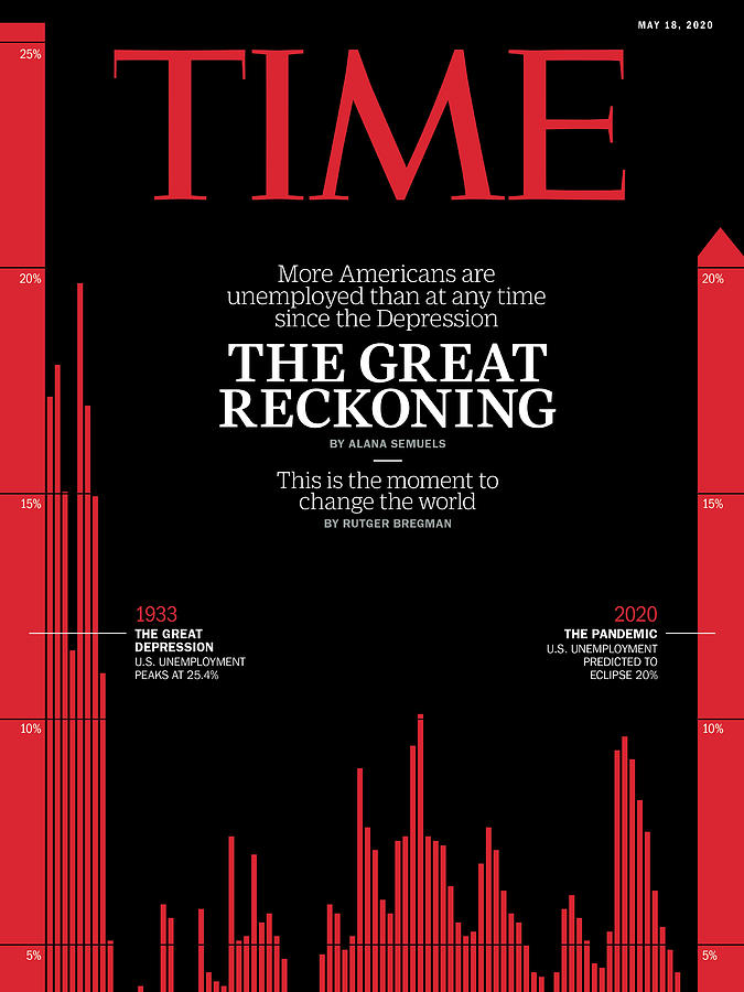 The Great Reckoning Time Cover Photograph by Typography by TIME