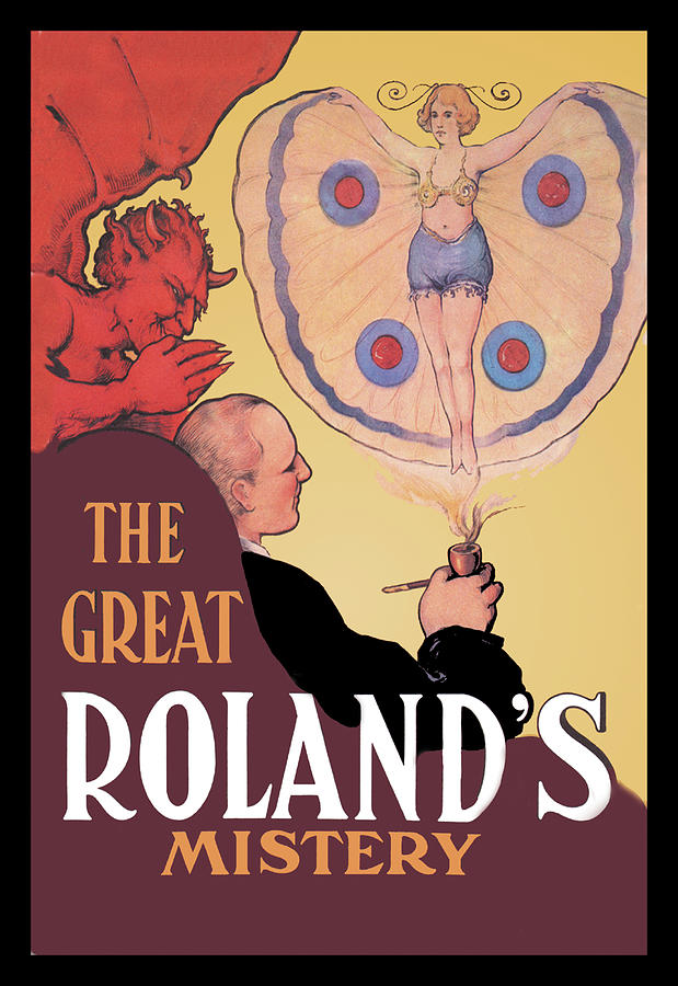 The Great Rolands Mystery Painting by Strobridge