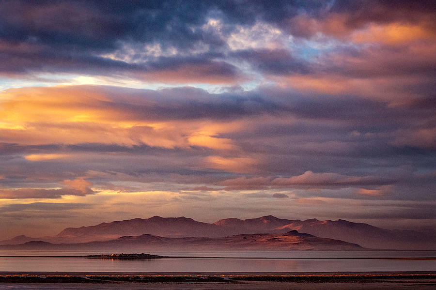 The Great Salt Lake  Photograph by Robert Fawcett
