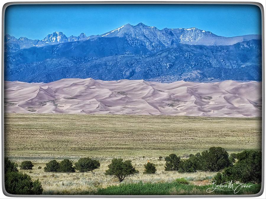 The Great Sand Dunes Photograph by Barbara Zahno