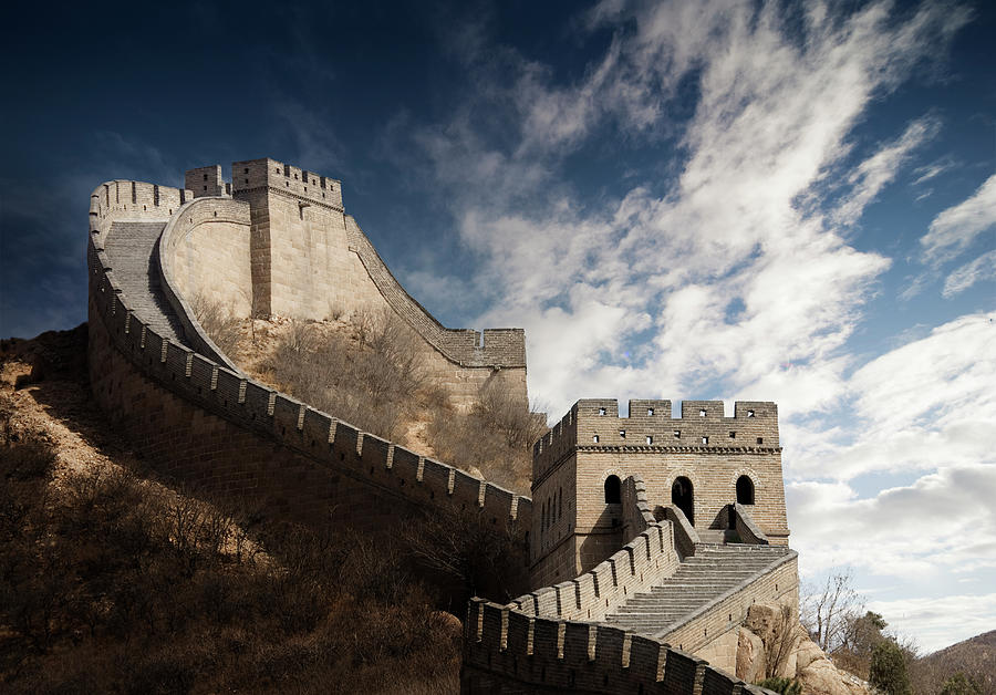 The Great Wall, Badaling, Beijing Photograph by Ed Freeman