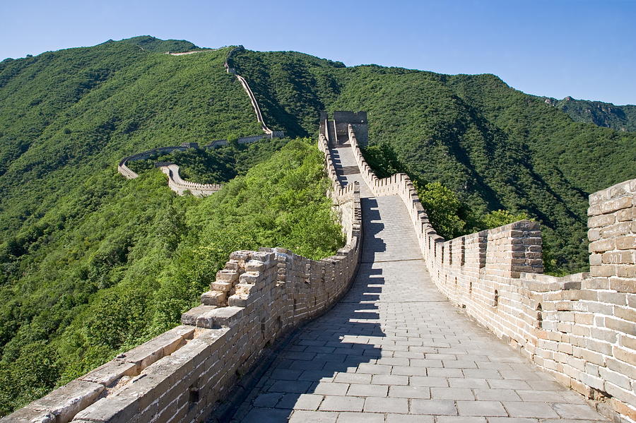 The Great Wall Of China In Beijing Photograph by Gyro Photography/amanaimagesrf