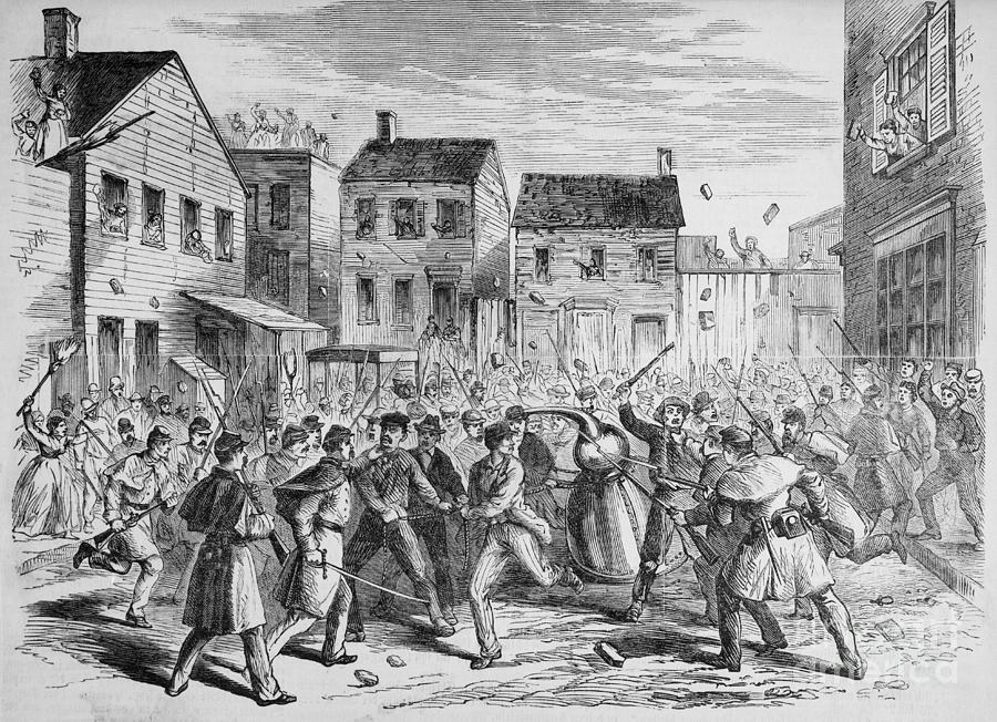 The Great Whiskey War, December 1869 Photograph by Bettmann