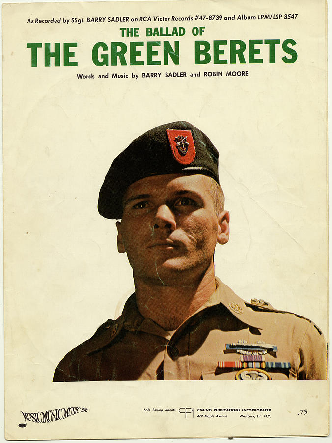 The Green Berets Painting by The Green Berets Painting by