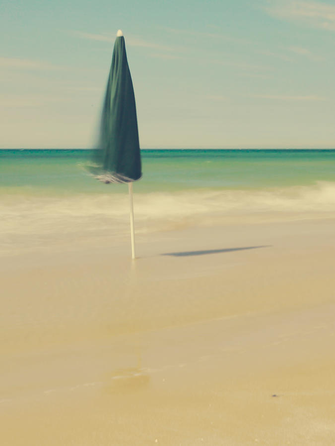 The Green Umbrella Photograph by Massimo Della Latta