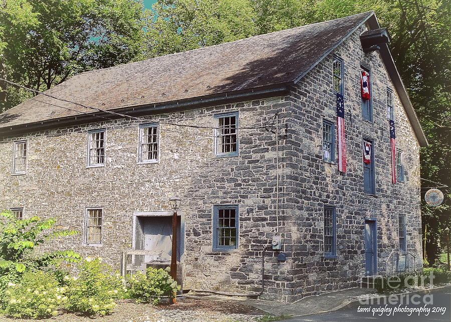 The Grist Mill In Summer Photograph by Tami Quigley