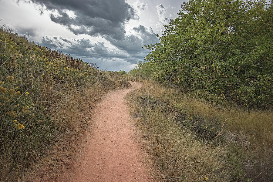 The Gritty Path Photograph by Jennifer Grossnickle
