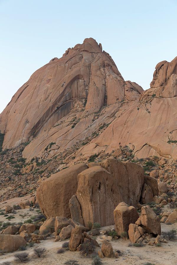 The Grosse Spitzkoppe, Part Of The Erongo Mountain Region In Namibia Photograph by Jalag / Gerald Hnel