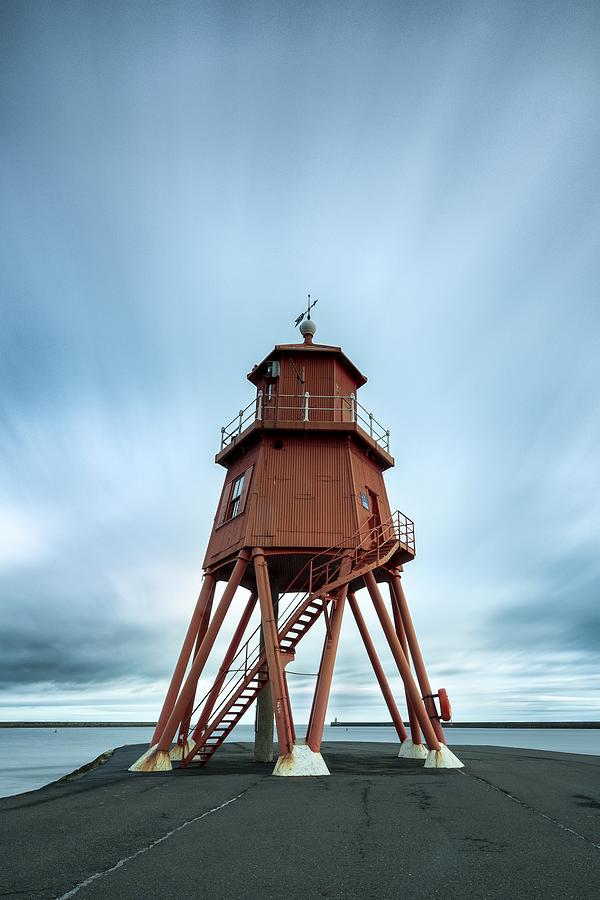 The Groyne Lighthouse Photograph by Ray Cooper