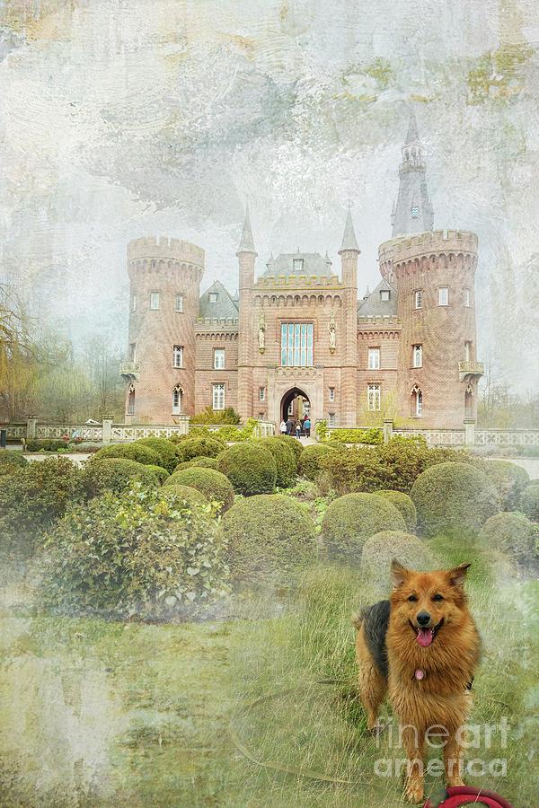 The Guardian of the Castle Mixed Media by Eva Lechner