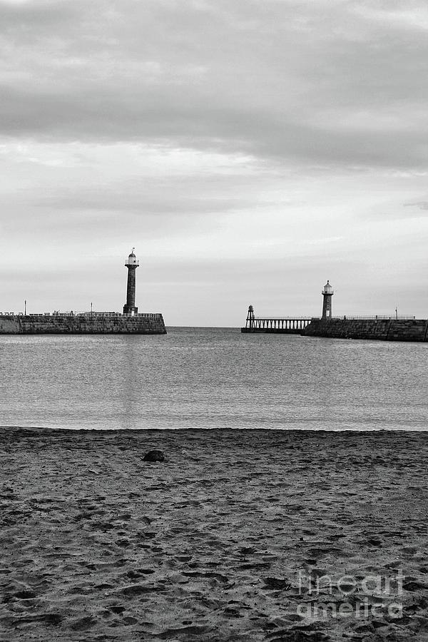 The Harbour Lighthouse, Whitby Photograph by Esoterica Art Agency