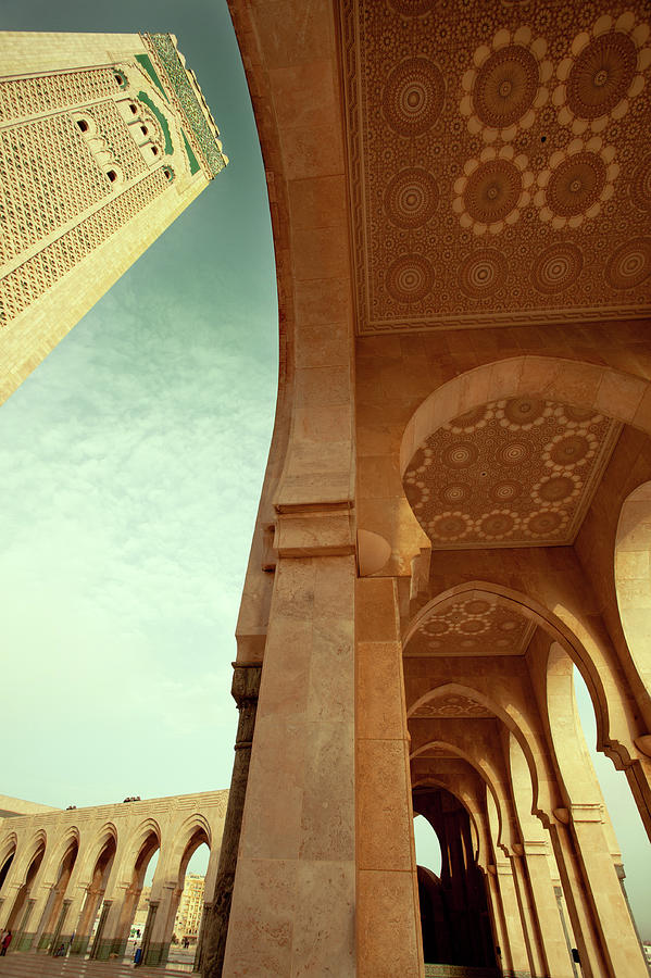 The Hassan II Mosque Photograph by Maravic