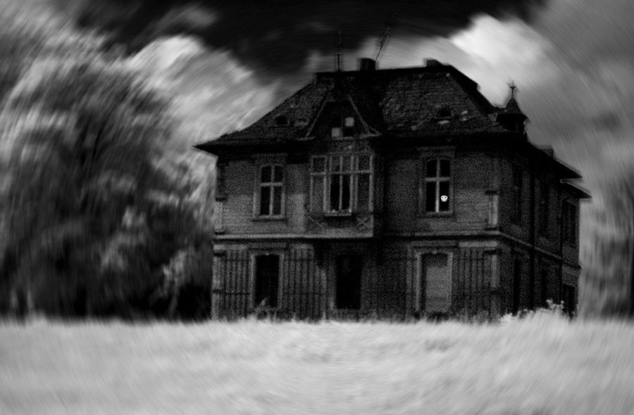 The Haunted House Photograph by Jacek Stefan