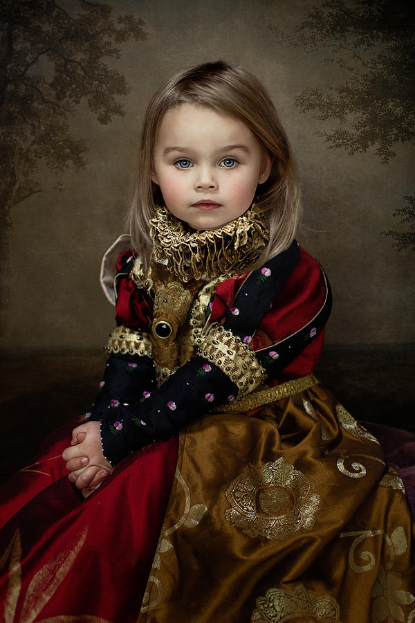 Portrait Photograph - The Heirloom Dress by Tammy Swarek